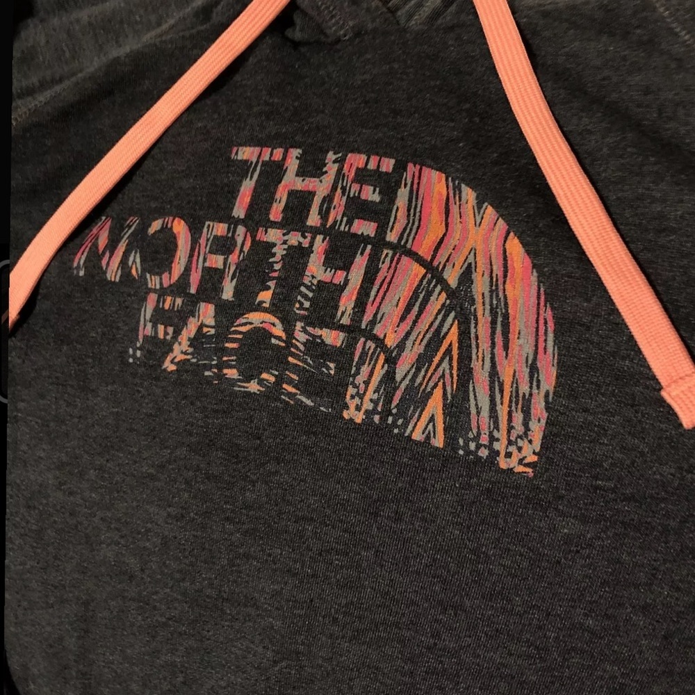 The north face size medium ladies hoodie